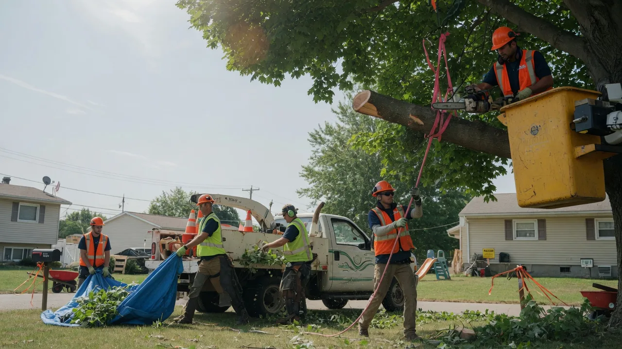 Tree Care in Cement City, MI near me
